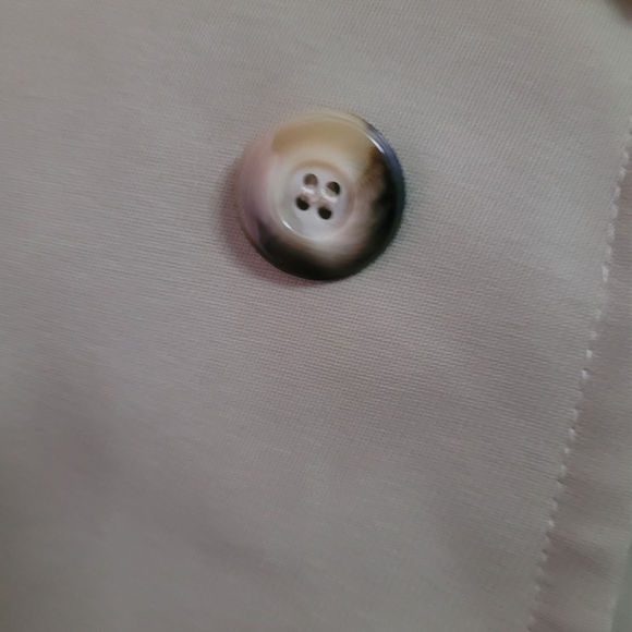 Sears Vintage Tan Trench Coat with Brown Faux Fur Collar - Picture 2 of 11